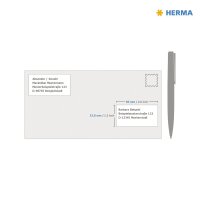 HERMA Folienetikett 66 x 33,8 mm (B x H) transparent 600...