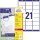 Avery Zweckform Adressetikett ultragrip 63,5 x 38,1 mm (B x H) Papier weiß 2.100 Etik./Pack.