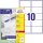 Avery Zweckform Adressetikett ultragrip 99,1 x 57 mm (B x H) Papier weiß 1.000 Etik./Pack.