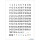 HERMA Zahlenetikett 84 x 120 mm (B x H) Folie schwarz 240 Etik./Pack.