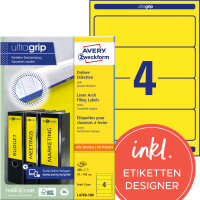 Avery Zweckform Ordnerrückenetikett ultragrip...
