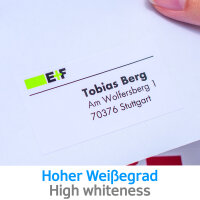 HERMA Universaletikett PREMIUM 70 x 37 mm (B x H) nicht...