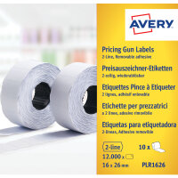 Avery Zweckform Auszeichnungsetikett 26 x 16 mm (B x H)...