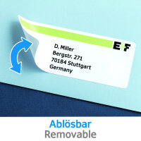 HERMA Adressetikett 99,1 x 93,1 mm (B x H) Papier...