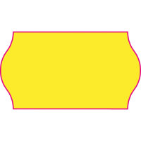 CreenLine Auszeichnungsetikett 26 x 12 mm (B x H) gelb...