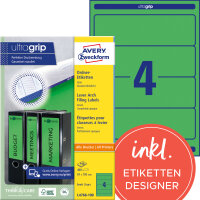 Avery Zweckform Ordnerrückenetikett ultragrip...