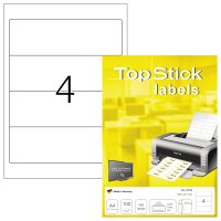 Ordnerrückenetikett Top Stick breit/kurz 61 x 192 mm...