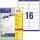 Avery Zweckform Adressetikett ultragrip 99,1 x 33,9 mm (B x H) Papier weiß 1.600 Etik./Pack.