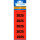 HERMA Jahresschild 60 x 26 mm (B x H) 2025 rot 100 St./Pack.