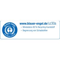DURABLE Ausweishalter ECO 87 x 54 mm (B x H) Kunststoff,...