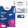 Avery Zweckform Namensschild polar® classic 64 x 22 mm (B x H) inkl. 5 Bogen (120 Namenskarten) Papier A4 weiß Magnet edelstahl 20 St./Pack.