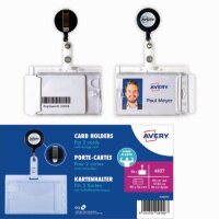 Avery Zweckform Ausweishalter 90 x 54 mm (B x H)...