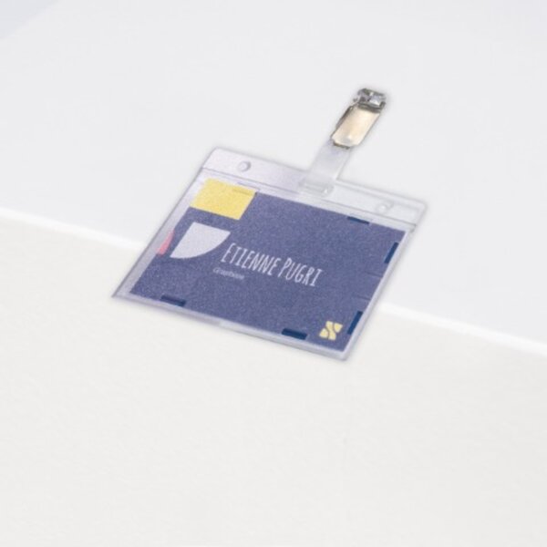Avery Zweckform Ausweishalter 85 x 54 mm (B x H) Kunststoff transparent 25 St./Pack.