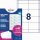 Avery Zweckform Einsteckschild 90 x 60 mm (B x H) 190g/m² Papier, 100 % recycelbar weiß 160 St./Pack.