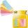 Post-it® Haftmarker Page Marker Beachside Collection 50 x 15 mm (B x H) türkis, ultragelb, vitalorange, powerpink, flamingopink 50 Bl./Block 5 Block/Pack.