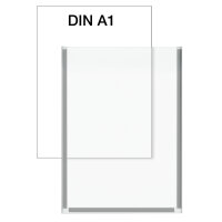 Kerkmann Magnetrahmen DIN A1 Kunststoff transparent