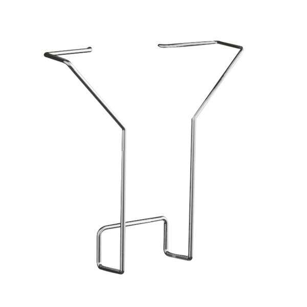 Kerkmann Prospekthalter 10,8 x 18 x 3,3 cm (B x H x T) DIN A5 Metall alusilber 1 Fach 2 St./Pack.