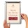 Deflecto® Bilderwechselrahmen 24 x 32,7 x 1,2 cm (B x H x T) DIN A4 Aluminium, eloxiert silber