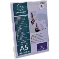 Exacompta Tischaufsteller Office Exacryl 15 x 21,4 x 7,6...