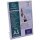 Exacompta Tischaufsteller Office Exacryl 15 x 21,4 x 7,6 cm (B x H x T) DIN A5 beidseitig verwendbar Acryl kristall
