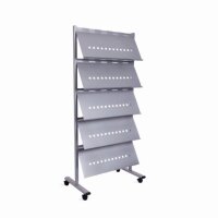rocada Prospektständer mobil 82 x 185 x 49 cm (B x H...