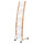 ALBA Prospektständer Design 36 x 165 x 52 cm (B x H x T) weiß 5 Fächer