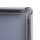 Showdown® Displays Bilderwechselrahmen Standard 24,1 x 32,8 x 1,1 cm (B x H x T) DIN A4 Aluminium silber