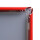 Showdown® Displays Bilderwechselrahmen Standard 32,8 x 45,1 x 1,1 cm (B x H x T) DIN A3 Aluminium rot