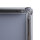 Showdown® Displays Bilderwechselrahmen Standard 62,5 x 87,2 x 1,1 cm (B x H x T) DIN A1 Aluminium silber