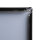 Showdown® Displays Bilderwechselrahmen Standard 87,2 x 122 x 1,1 cm (B x H x T) DIN A0 Aluminium schwarz