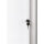 Bi-office Schaukasten Außenbereich 81,6 x 99,5 x 5,7 cm (B x H x T) 9 x DIN A4 mit Schloss Aluminium silber