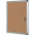 Bi-office Schaukasten Enclore Innenbereich 50 x 67,4 x 3,5 cm (B x H x T) 4 x DIN A4 mit Schloss Aluminium alu