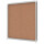 Nobo® Schaukasten Premium Plus Innenbereich 92,2 x 96,7 x 6,3 cm (B x H x T) 12 x DIN A4 mit Schloss Aluminium silber