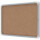 Nobo® Schaukasten Premium Plus Innenbereich 92,3 x 66,7 x 4,3 cm (B x H x T) 8 x DIN A4 mit Schloss Aluminium silber