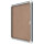 Nobo® Schaukasten Premium Plus Innenbereich 92,3 x 66,7 x 4,3 cm (B x H x T) 8 x DIN A4 mit Schloss Aluminium silber