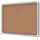 Nobo® Schaukasten Premium Plus Innenbereich 92,2 x 66,5 x 6,3 cm (B x H x T) 8 x DIN A4 mit Schloss Aluminium silber