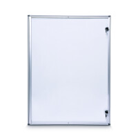MAUL Schaukasten MAULextraslim Innenbereich 71 x 95,1 x 3,1 cm (B x H x T) 9 x DIN A4 mit Schloss Aluminium aluminium