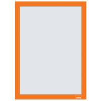Nobo® Magnetrahmen DIN A4 Polypropylen orange 2...