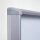 Showdown® Displays Schaukasten Innenbereich 94 x 98,2 x 5,9 cm (B x H x T) 12 x DIN A4 mit Schloss Aluminium silber