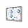 Showdown® Displays Schaukasten Economy Innenbereich 49,1 x 35 x 2,6 cm (B x H x T) 2 x DIN A4 mit Schloss Aluminium/Kunststoff silber