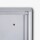 Showdown® Displays Schaukasten Economy Innenbereich 49,1 x 65,5 x 2,6 cm (B x H x T) 4 x DIN A4 mit Schloss Aluminium silber