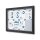 Showdown® Displays Schaukasten Outdoor Außenbereich 102,5 x 76 x 4,7 cm (B x H x T) 8 x DIN A4 mit Schloss Aluminium anthrazit