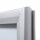 Showdown® Displays Schaukasten Outdoor Außenbereich 168,5 x 106,7 x 4,7 cm (B x H x T) 21 x DIN A4 mit Schloss Aluminium silber