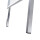 Showdown® Displays Kundenstopper Standard Rondo 63,9 x 112 x 74,4 cm (B x H x T) DIN A1 Aluminium silber