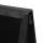 Showdown® Displays Kundenstopper 55 x 81,5 x 56,7 cm (B x H x T) Hartholz schwarz