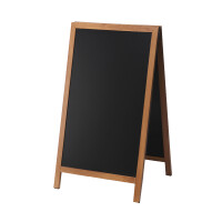 Showdown® Displays Kundenstopper 68 x 114,8 x 80,3 cm (B x H x T) Hartholz hellbraun