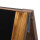 Showdown® Displays Kundenstopper Natura Antik 59 x 107 x 103,2 cm ( B x H x T) Holz, mattlackschutz braun