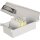 HAN Karteikasten Special Edition 13,3 x 12,3 x 25 cm (B x H x T) DIN A7 quer 800 Karten Polystyrol lichtgrau 1 Stützplatte