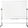 Bi-office Whiteboard Earth Maße der Oberfläche: 150 x 120 cm (B x H) Tafel magnethaftend beidseitig beschreibbar Stahl emailliert weiß