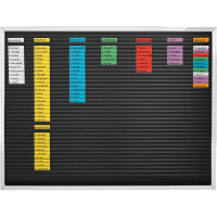 magnetoplan® Streifenplaner 66 x 49,8 cm (B x H) Hart...